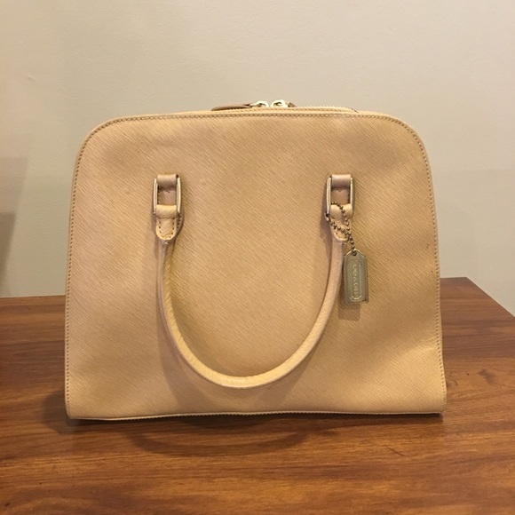 Coach Handbags - Coach Tan Handbag Classic Make me an offer